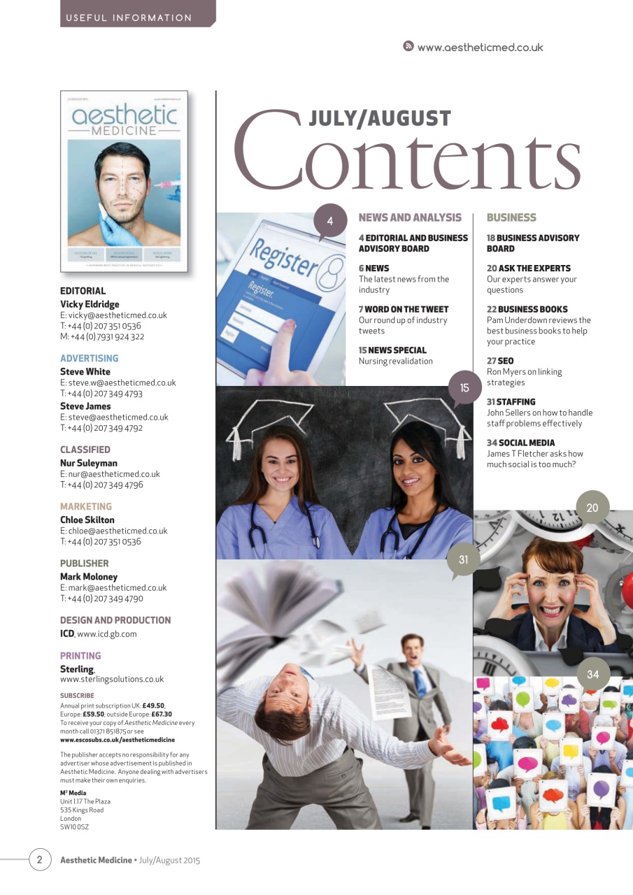 Aesthetic Medicine Preview Pages