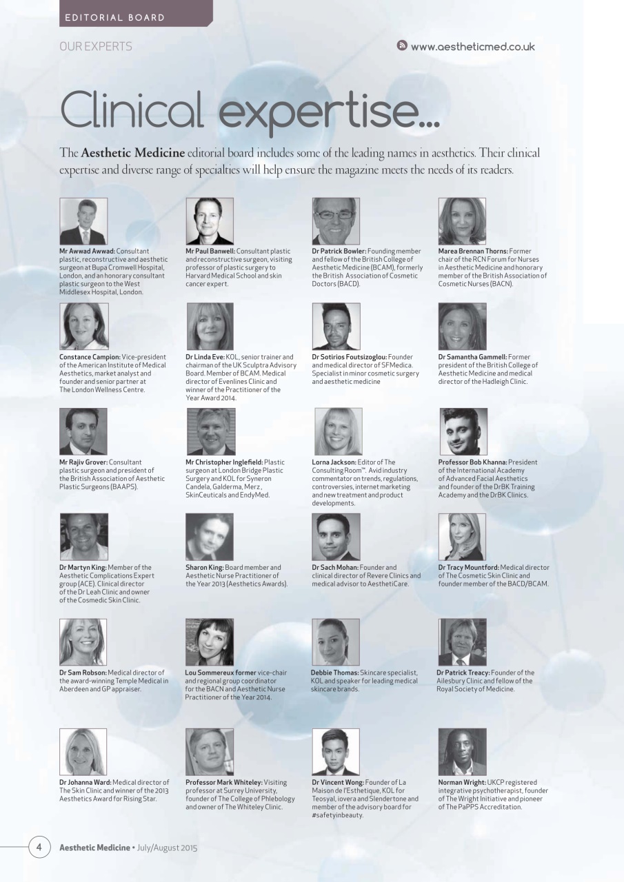 Aesthetic Medicine Preview Pages