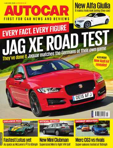 Autocar issue 1st July 2015