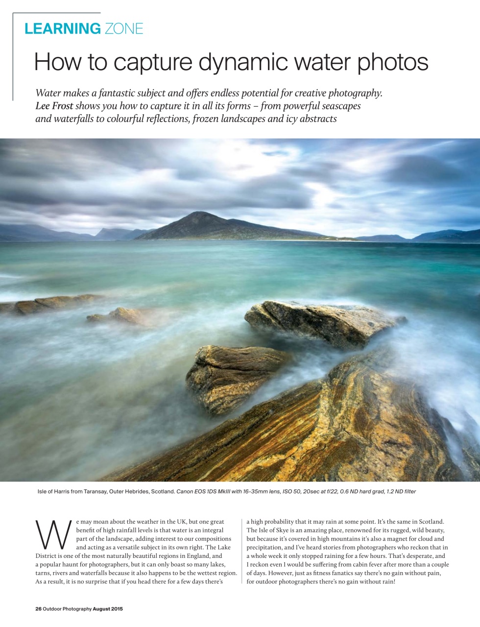 Outdoor Photography Preview Pages