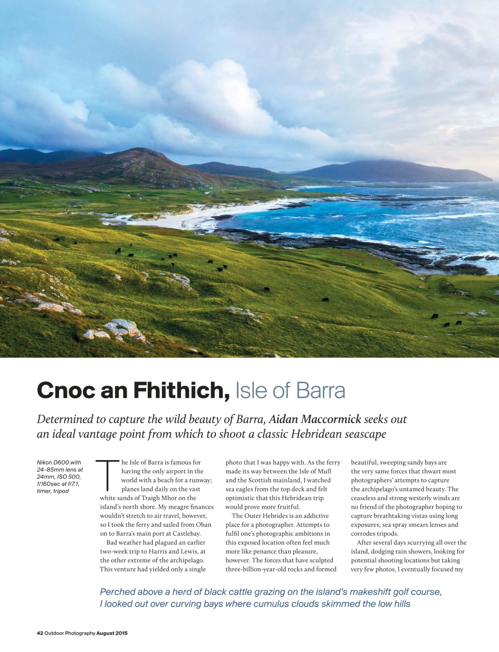 Outdoor Photography Preview Pages