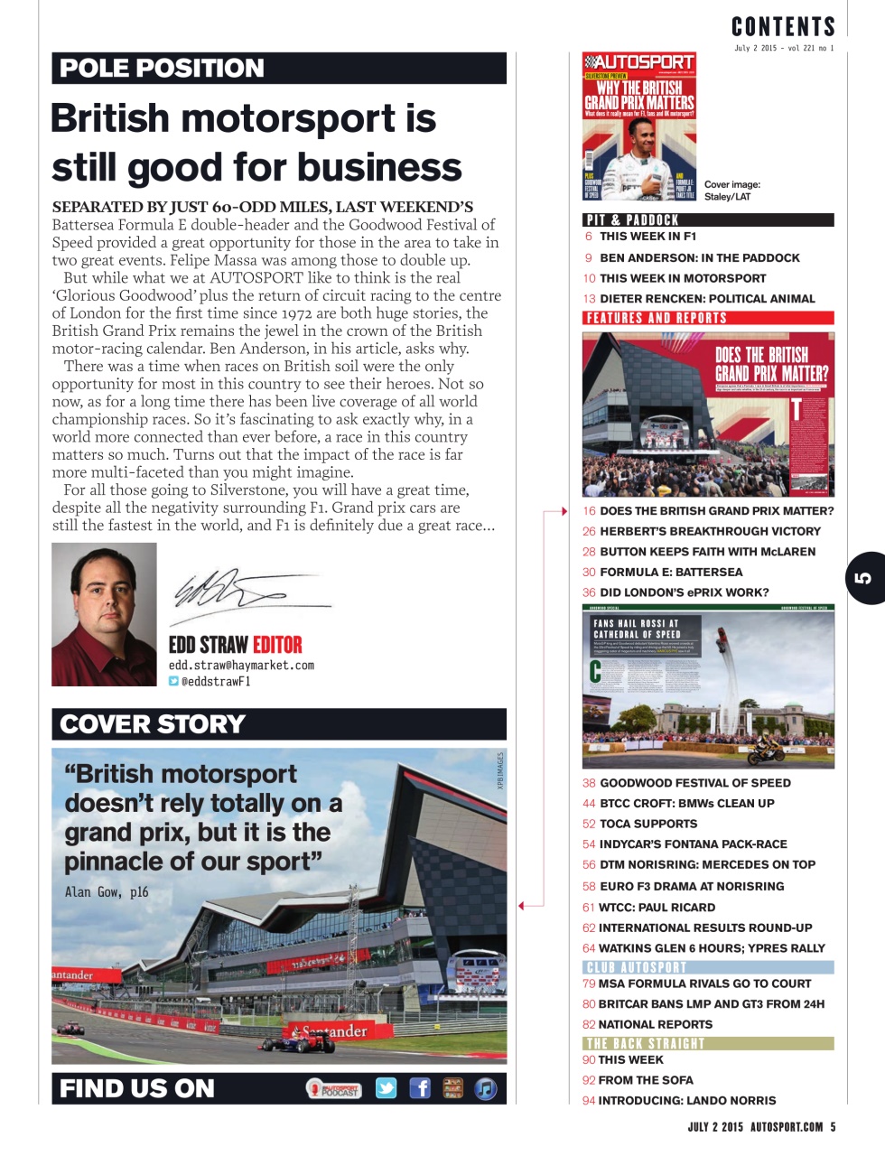 Autosport Preview Pages