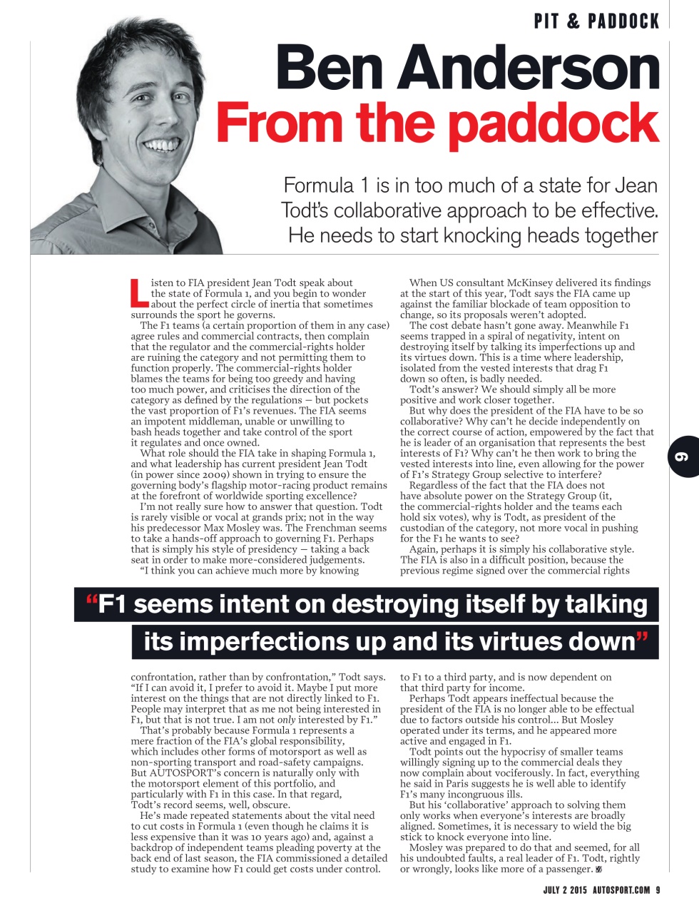 Autosport Preview Pages