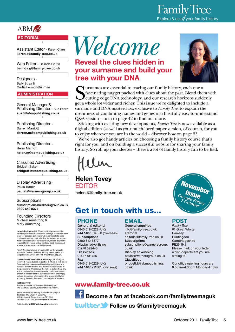 Family Tree Preview Pages