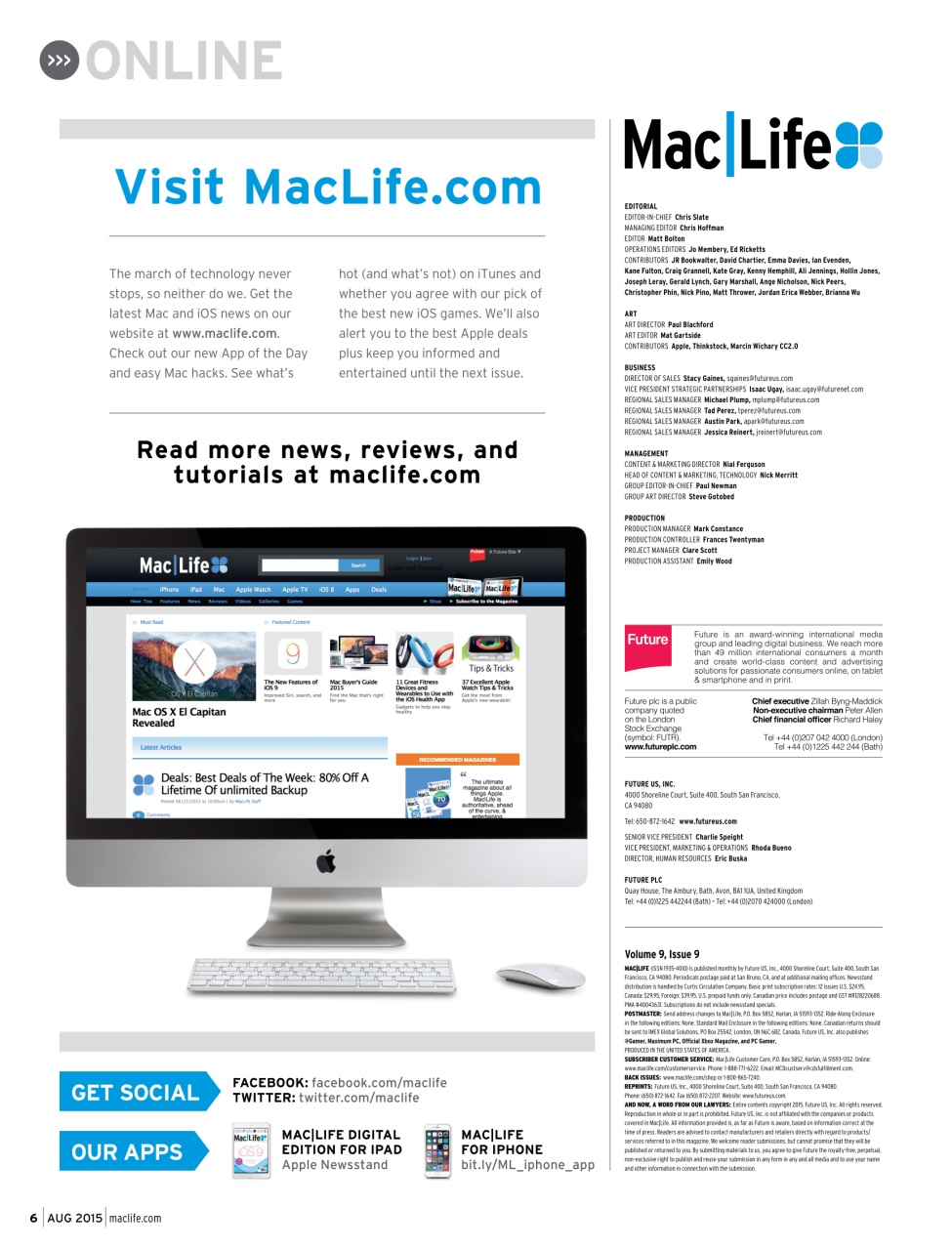 Mac|Life Preview Pages