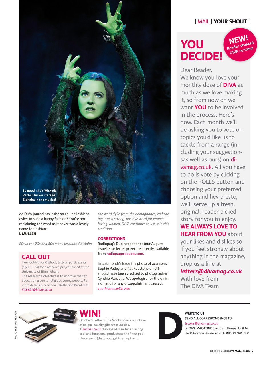 DIVA Magazine Preview Pages