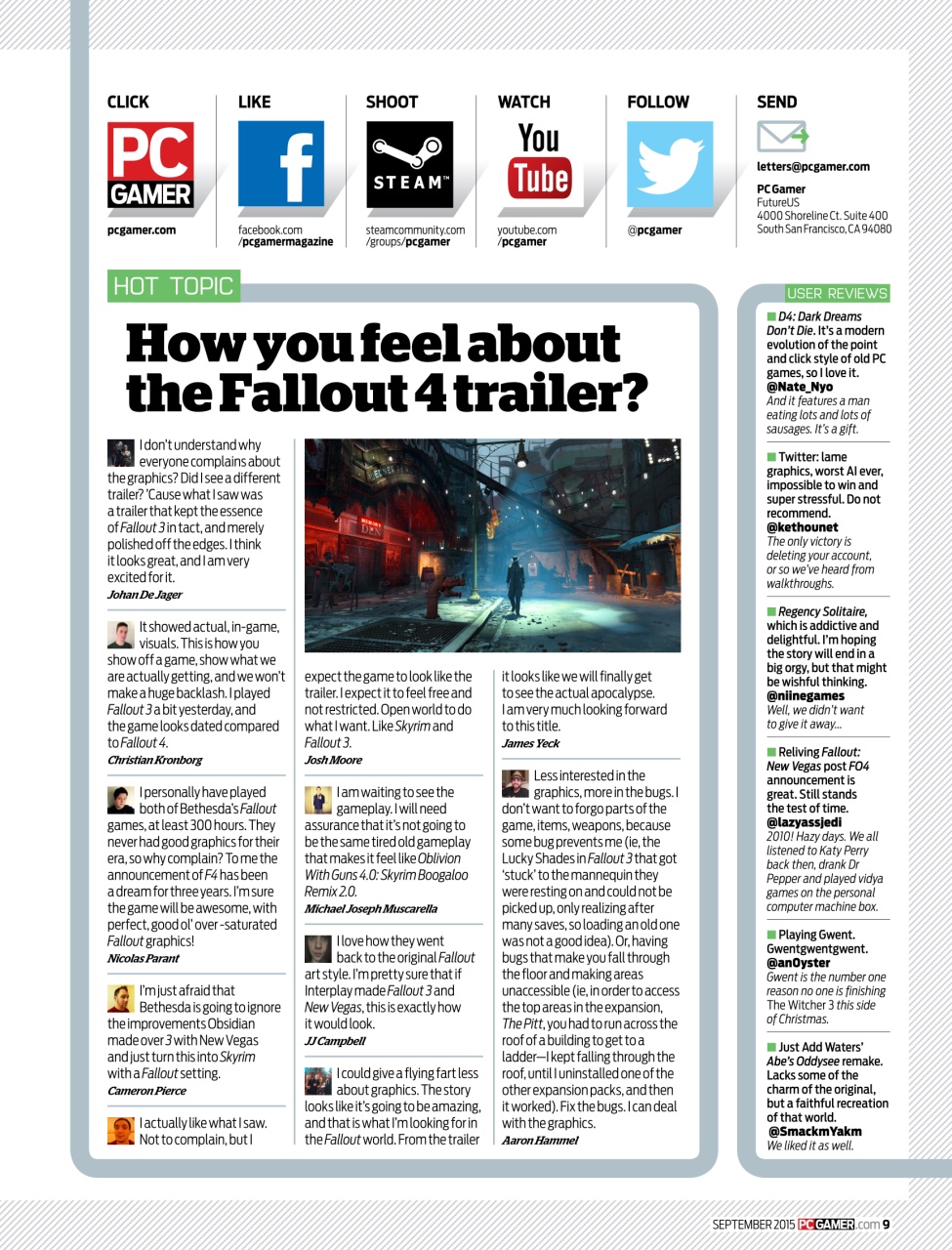PC Gamer (US Edition) Preview Pages