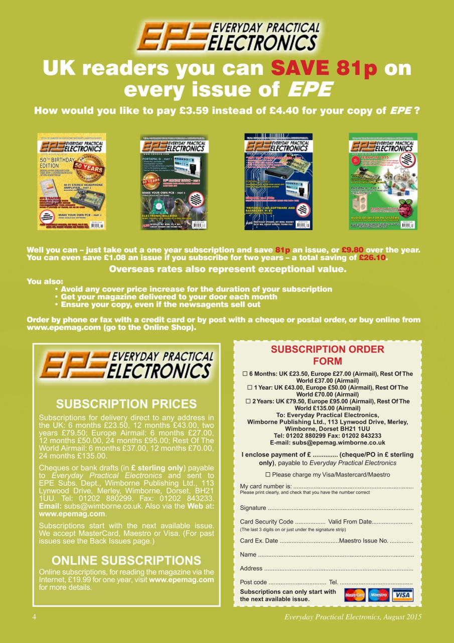 Practical Electronics Preview Pages