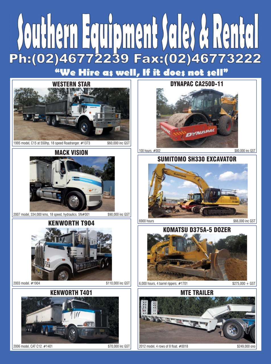 JUST TRUCKS Preview Pages