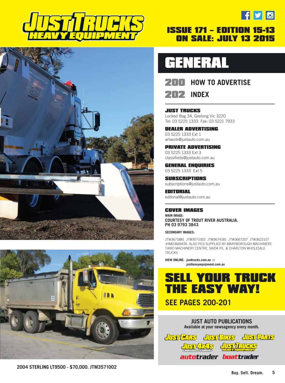 JUST TRUCKS Preview Pages