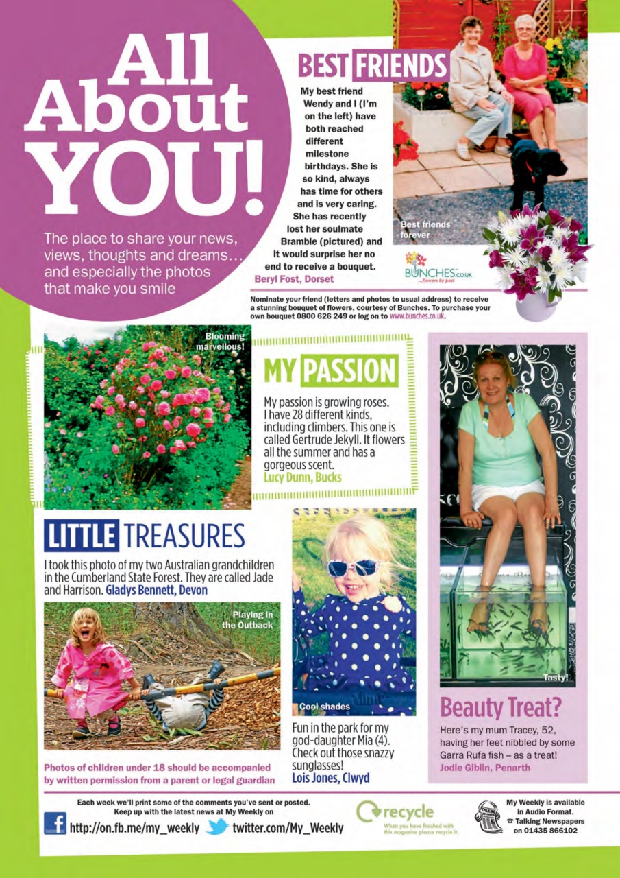 My Weekly Preview Pages