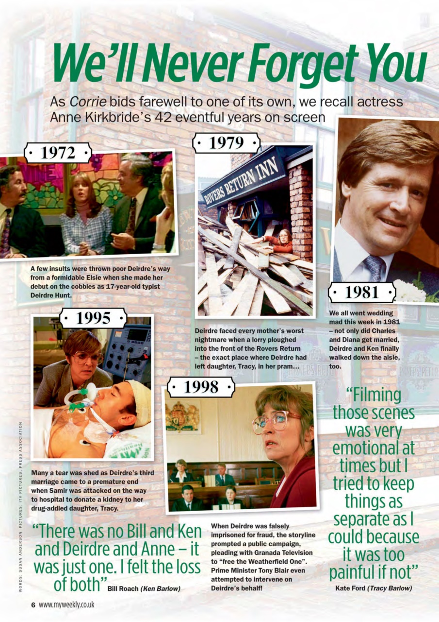 My Weekly Preview Pages