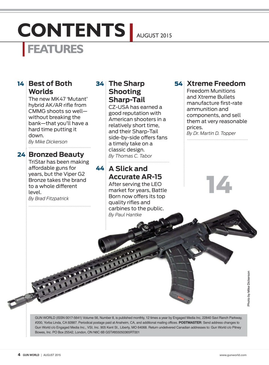 Gun World Preview Pages