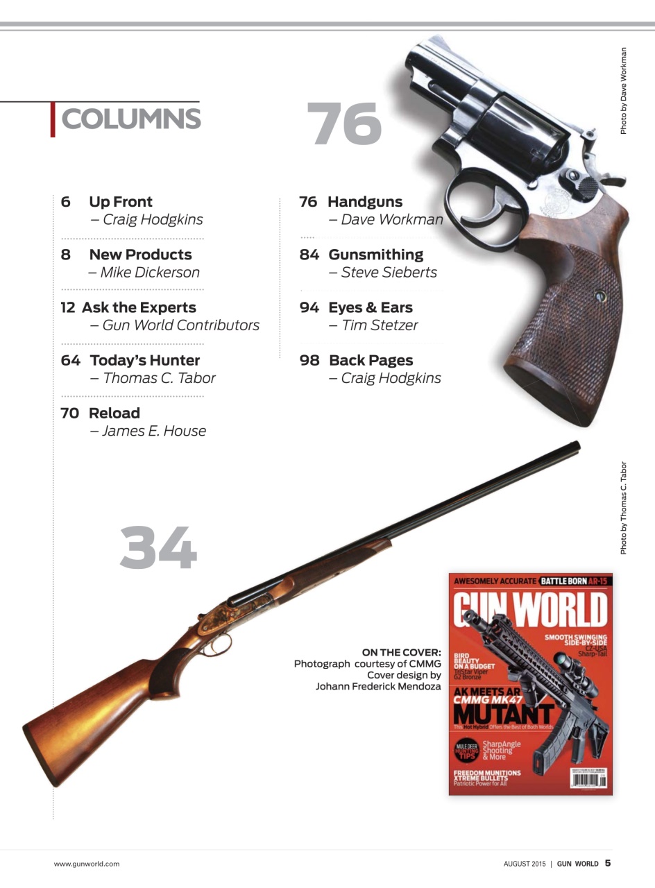 Gun World Preview Pages