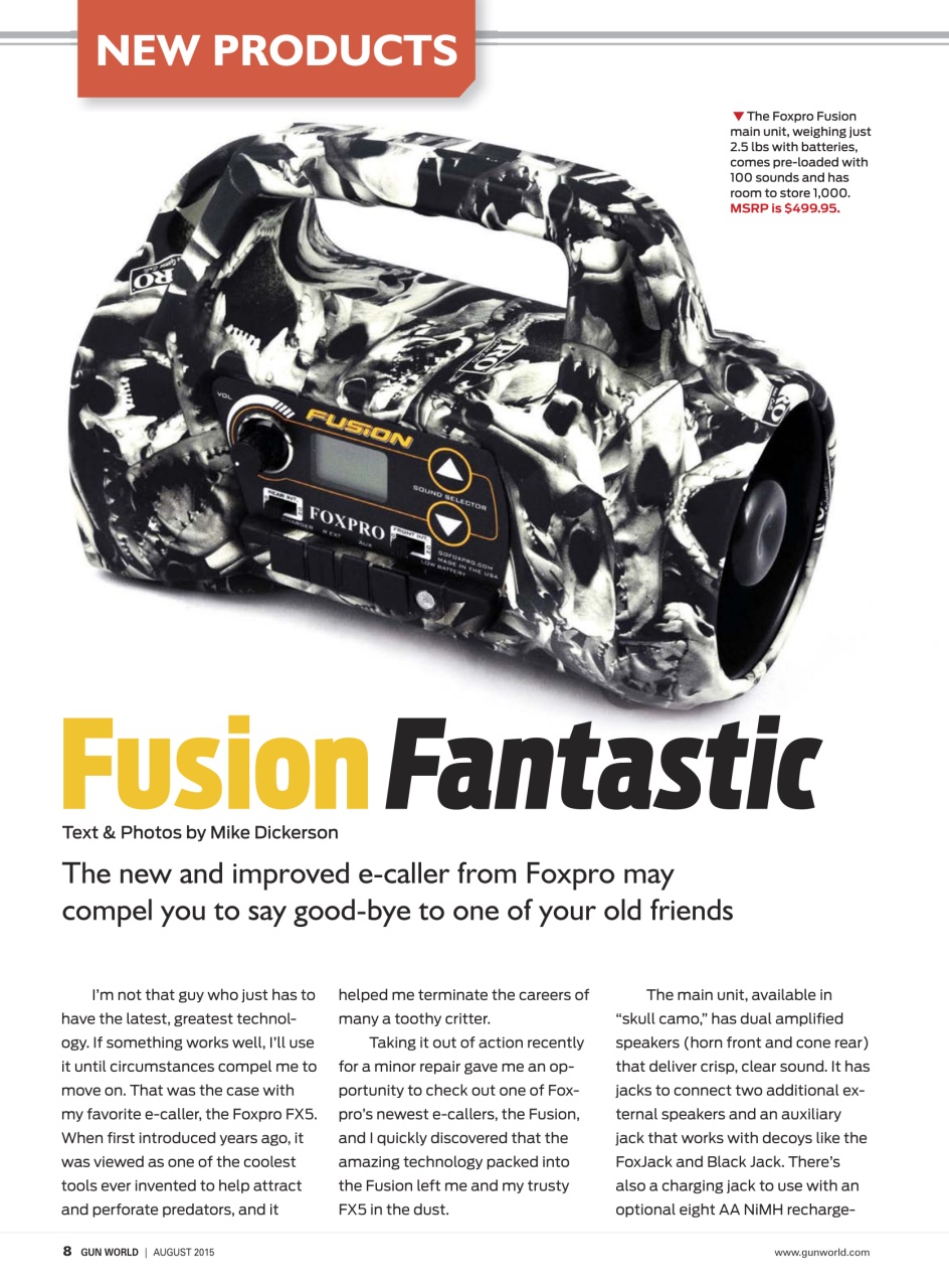 Gun World Preview Pages