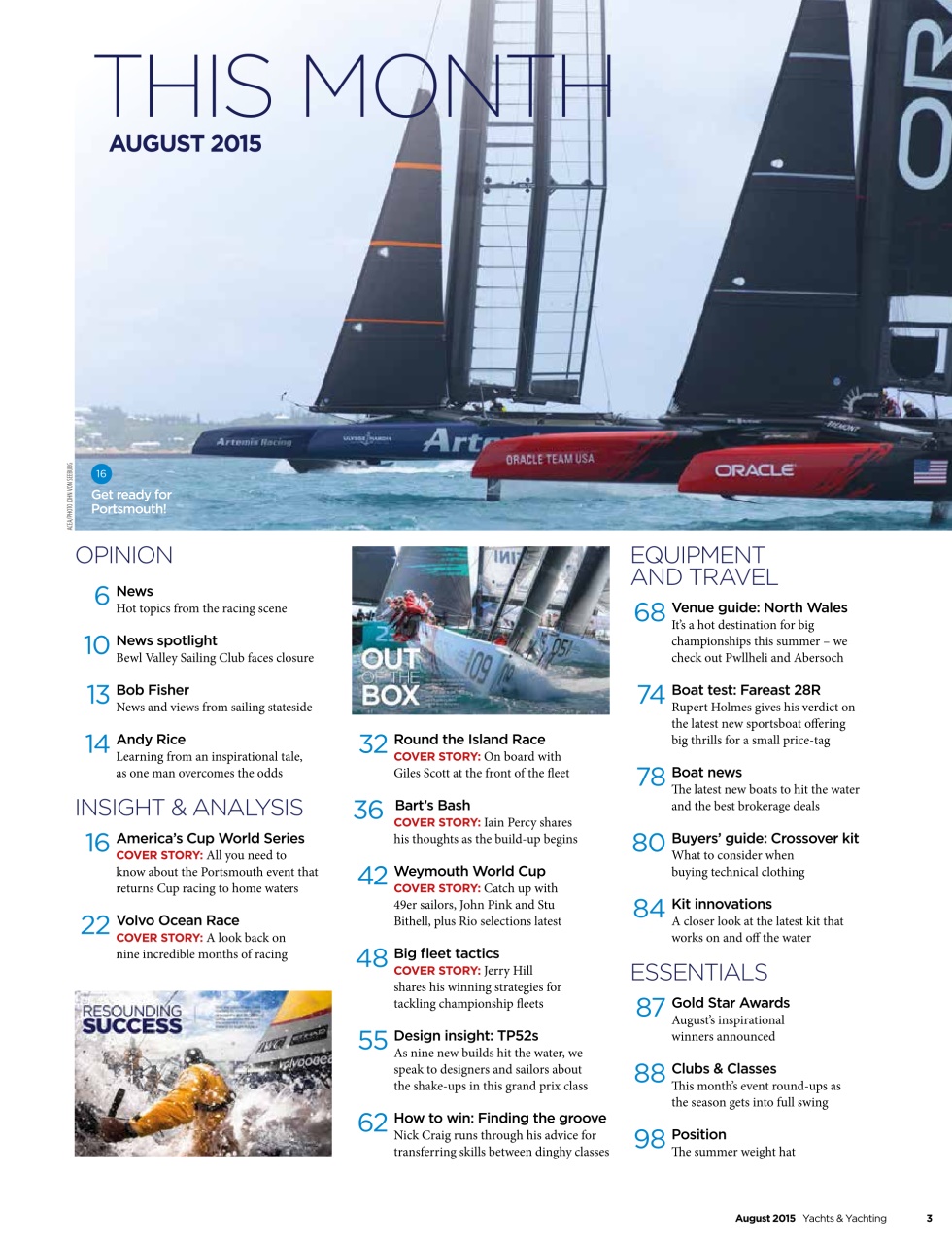 Yachts & Yachting Preview Pages