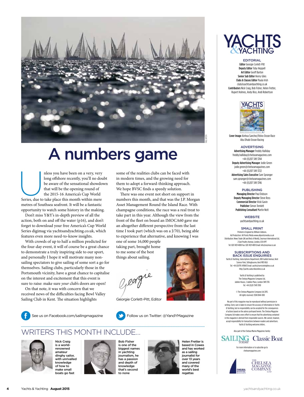 Yachts & Yachting Preview Pages