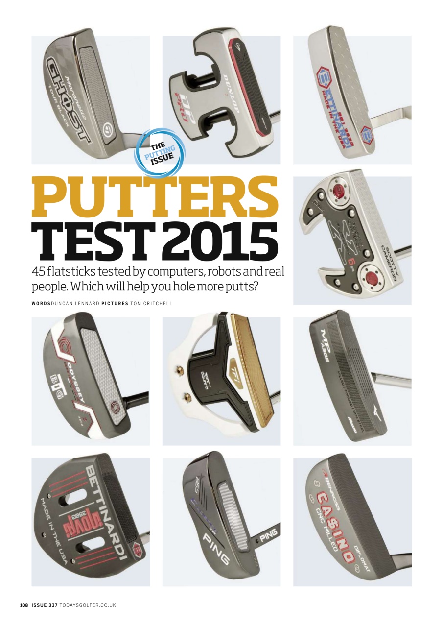 Today's Golfer Preview Pages