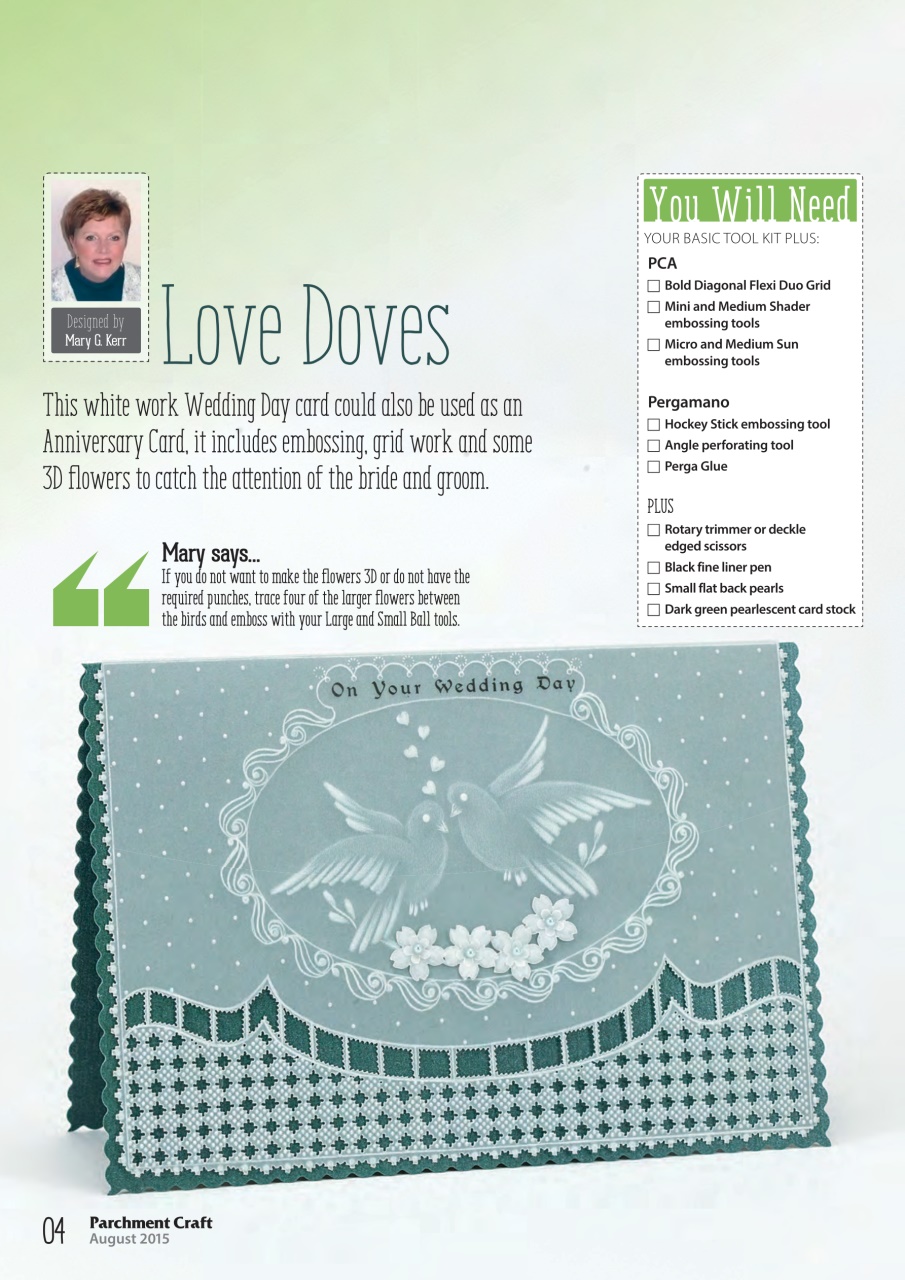 Parchment Craft Preview Pages