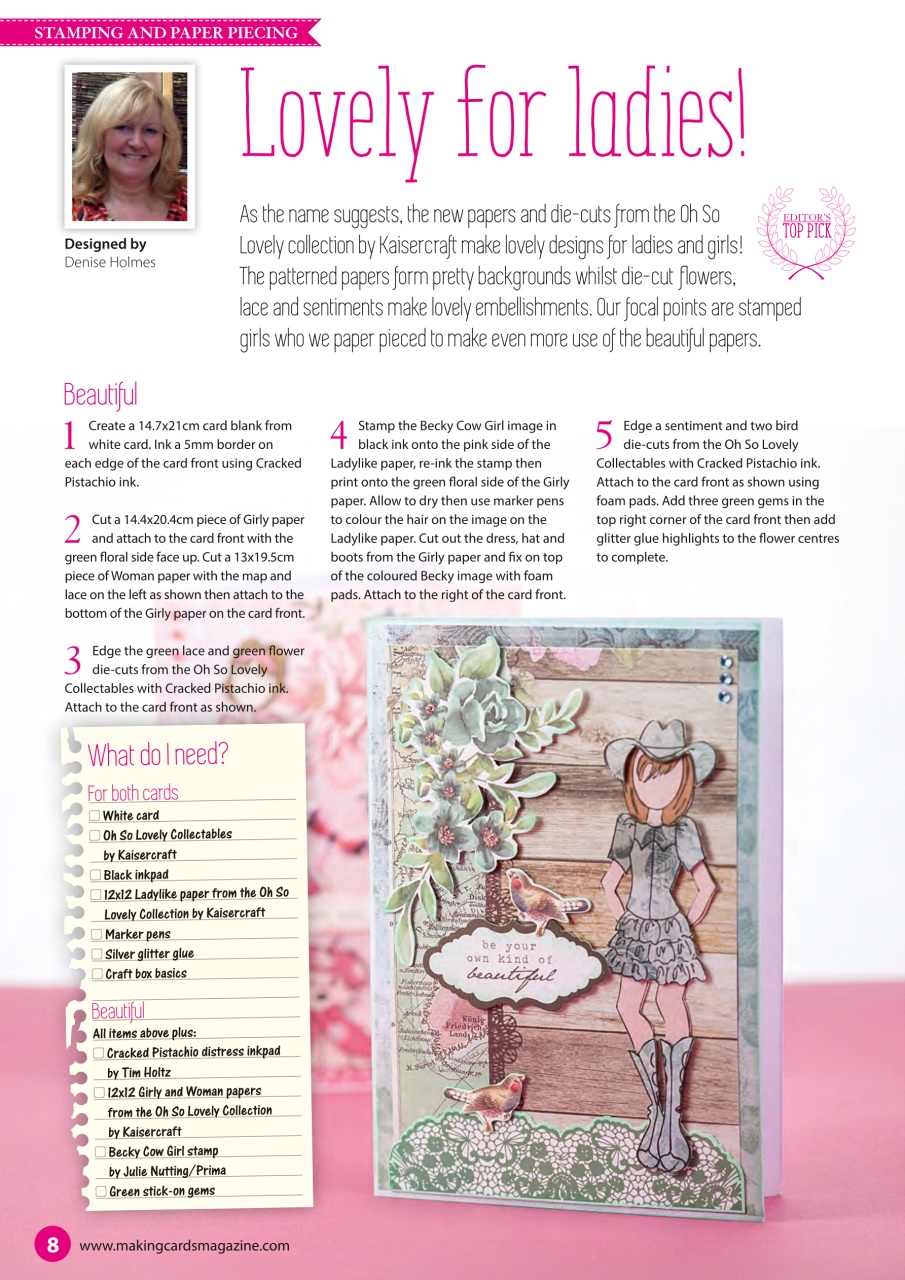 Making Cards & Papercraft Preview Pages