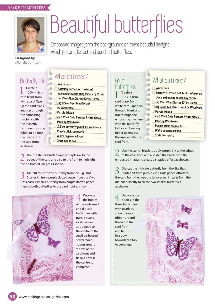 Making Cards & Papercraft Preview Pages