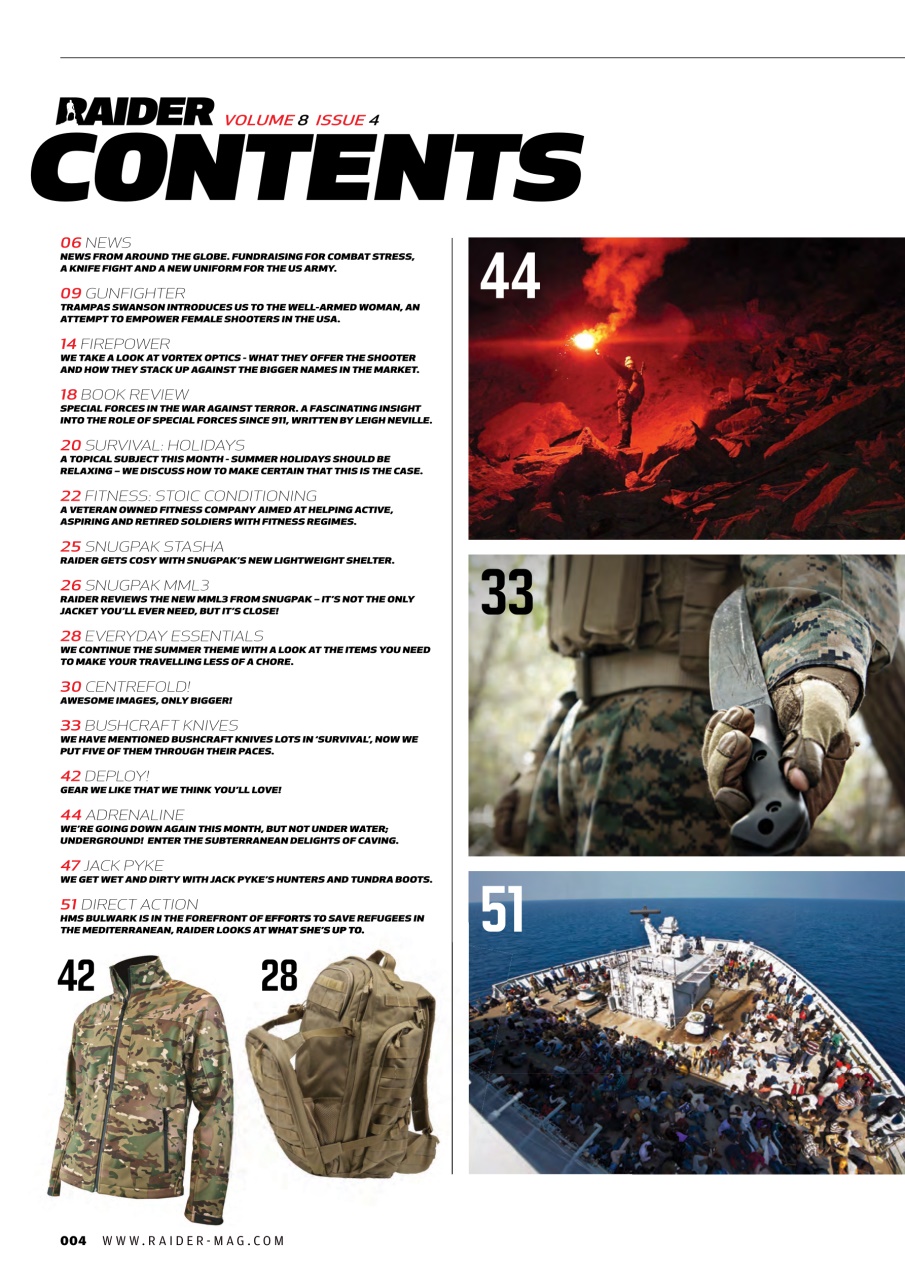 Raider Preview Pages