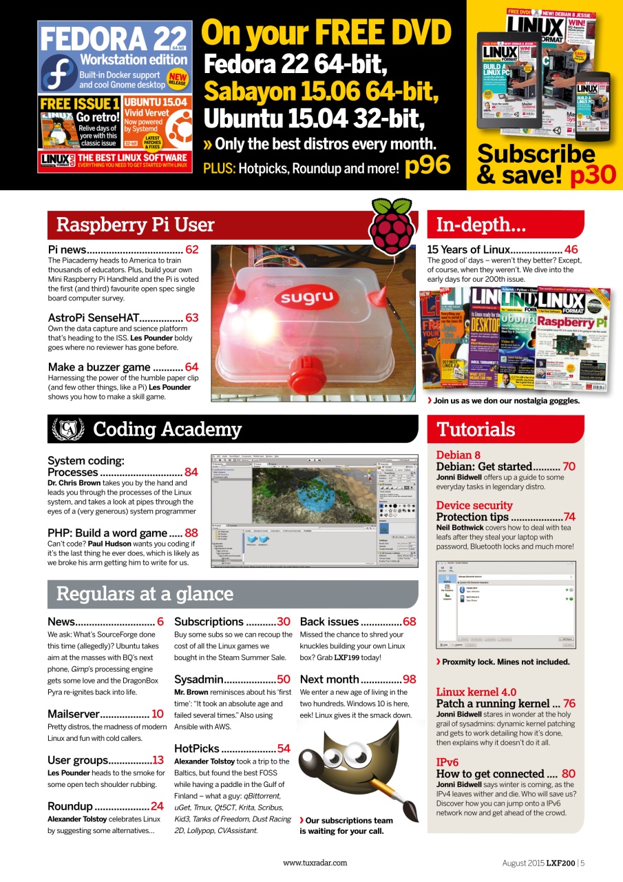 Linux Format Preview Pages