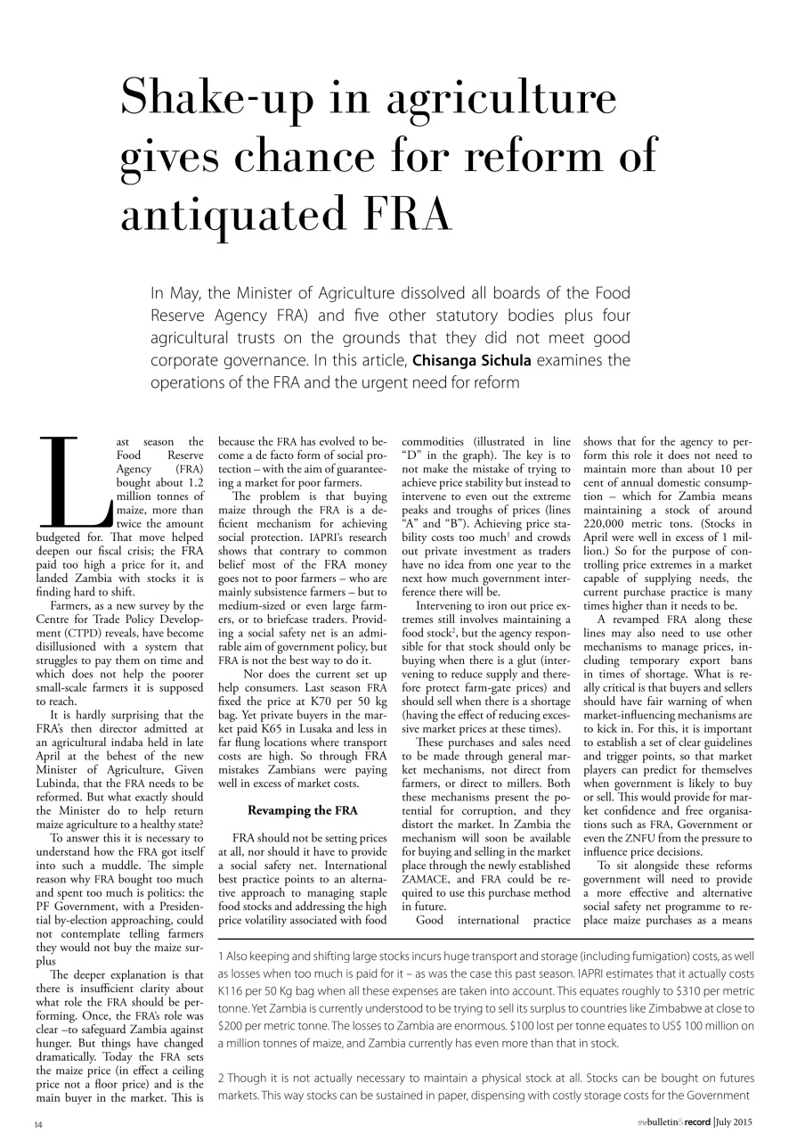 The Bulletin & Record Preview Pages