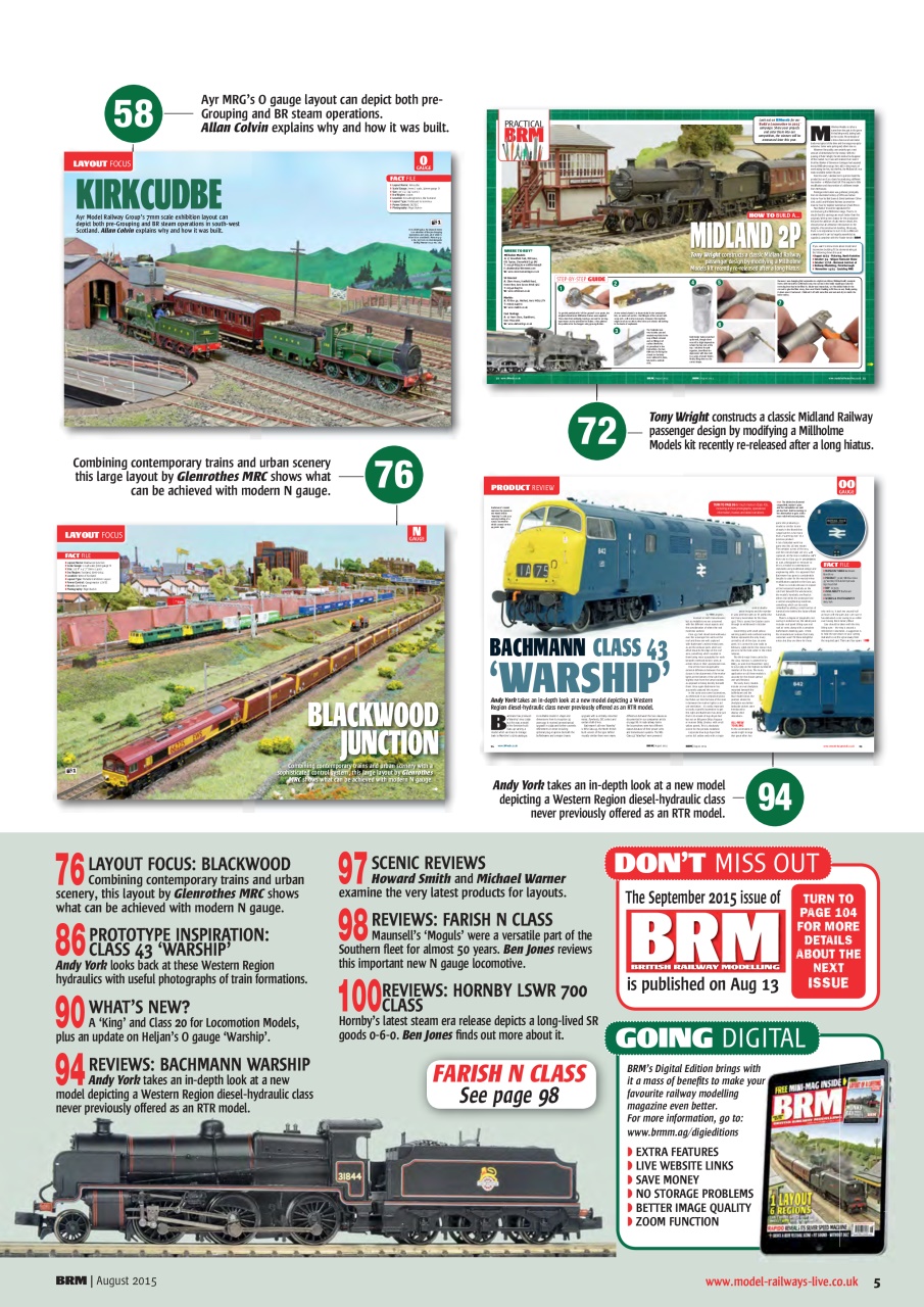 British Railway Modelling (BRM) Preview Pages
