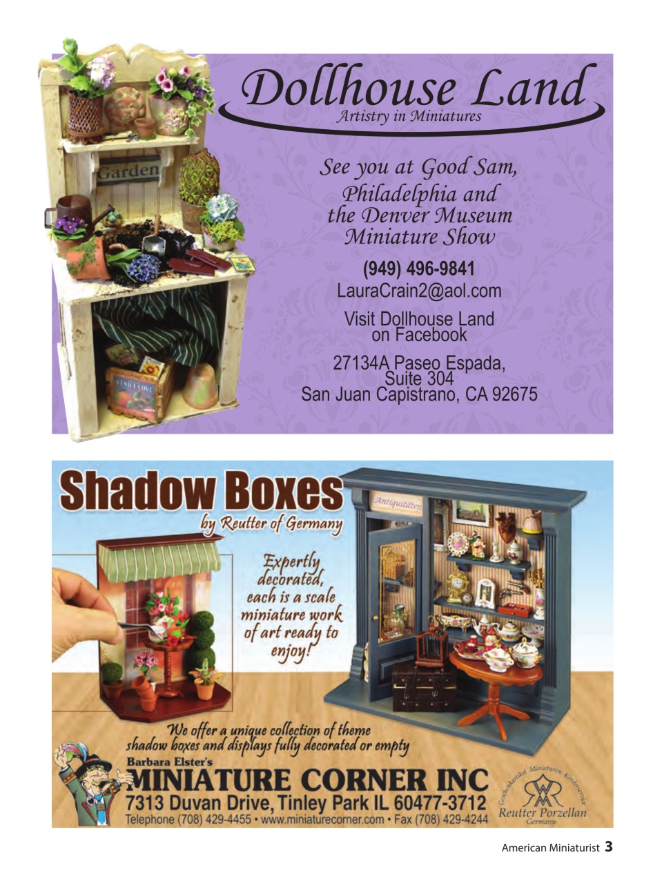American Miniaturist Preview Pages
