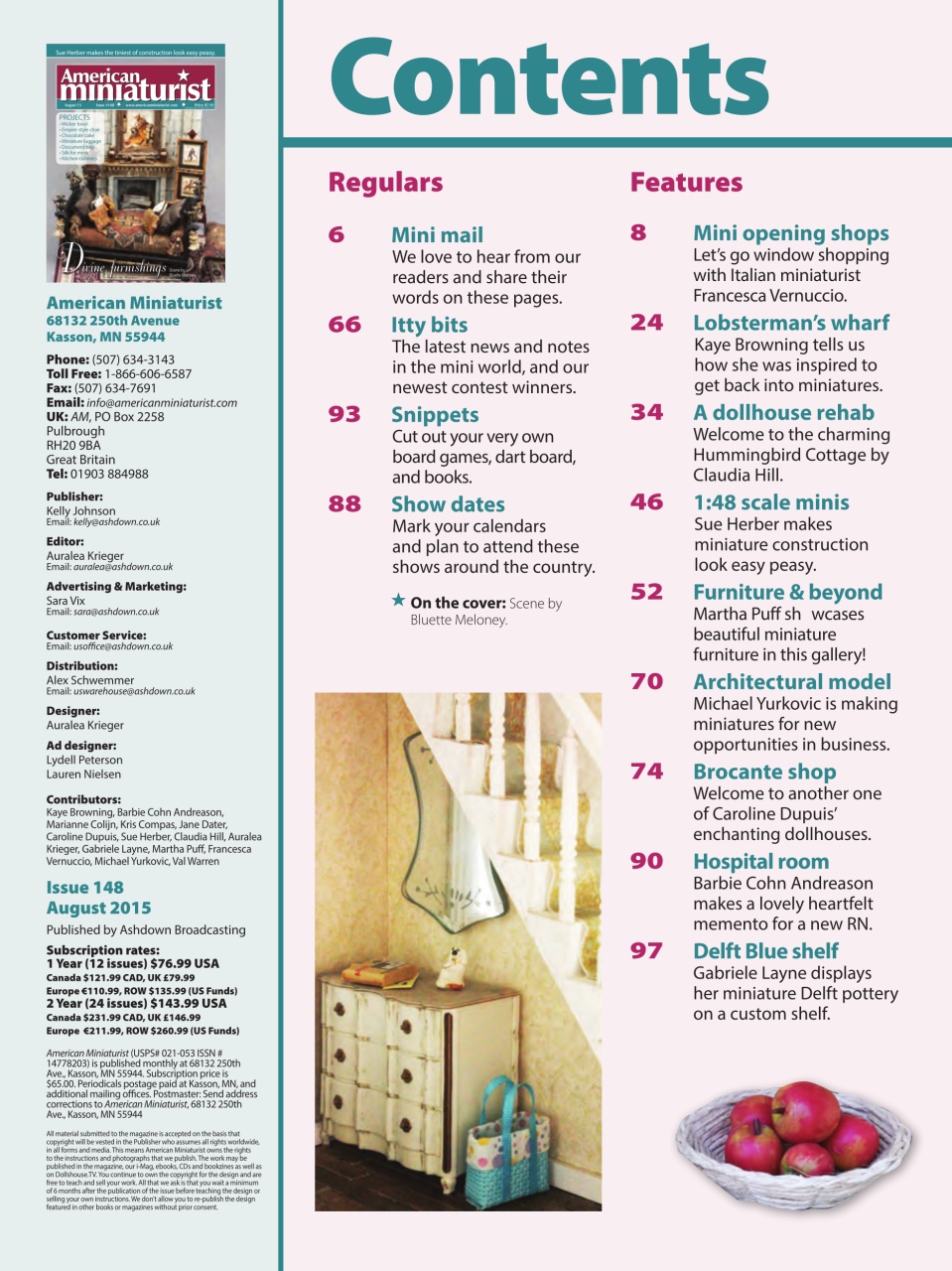 American Miniaturist Preview Pages