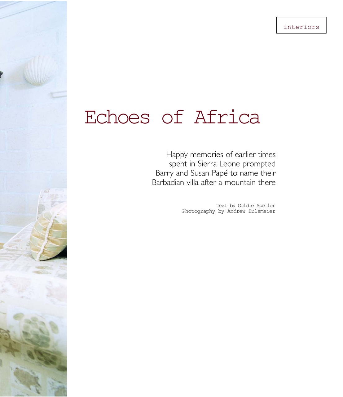 Island Life Preview Pages