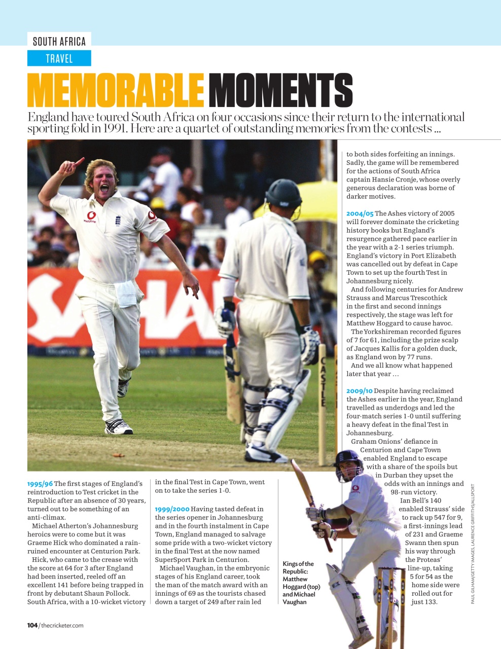 The Cricketer Magazine Preview Pages