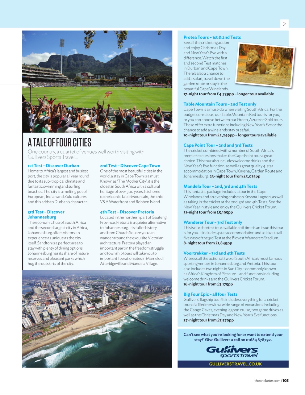 The Cricketer Magazine Preview Pages