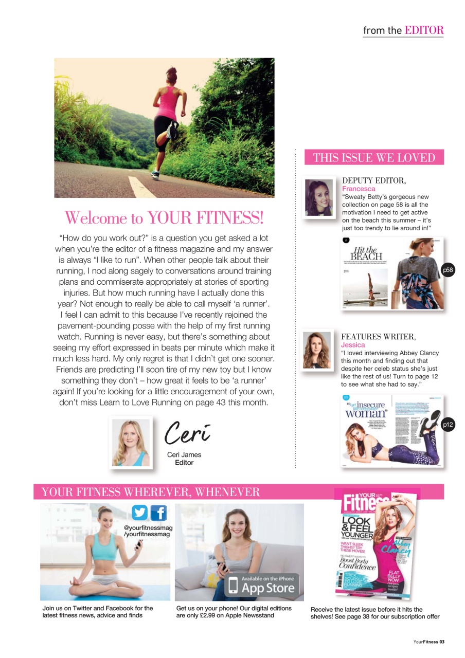 Health & Wellbeing Preview Pages