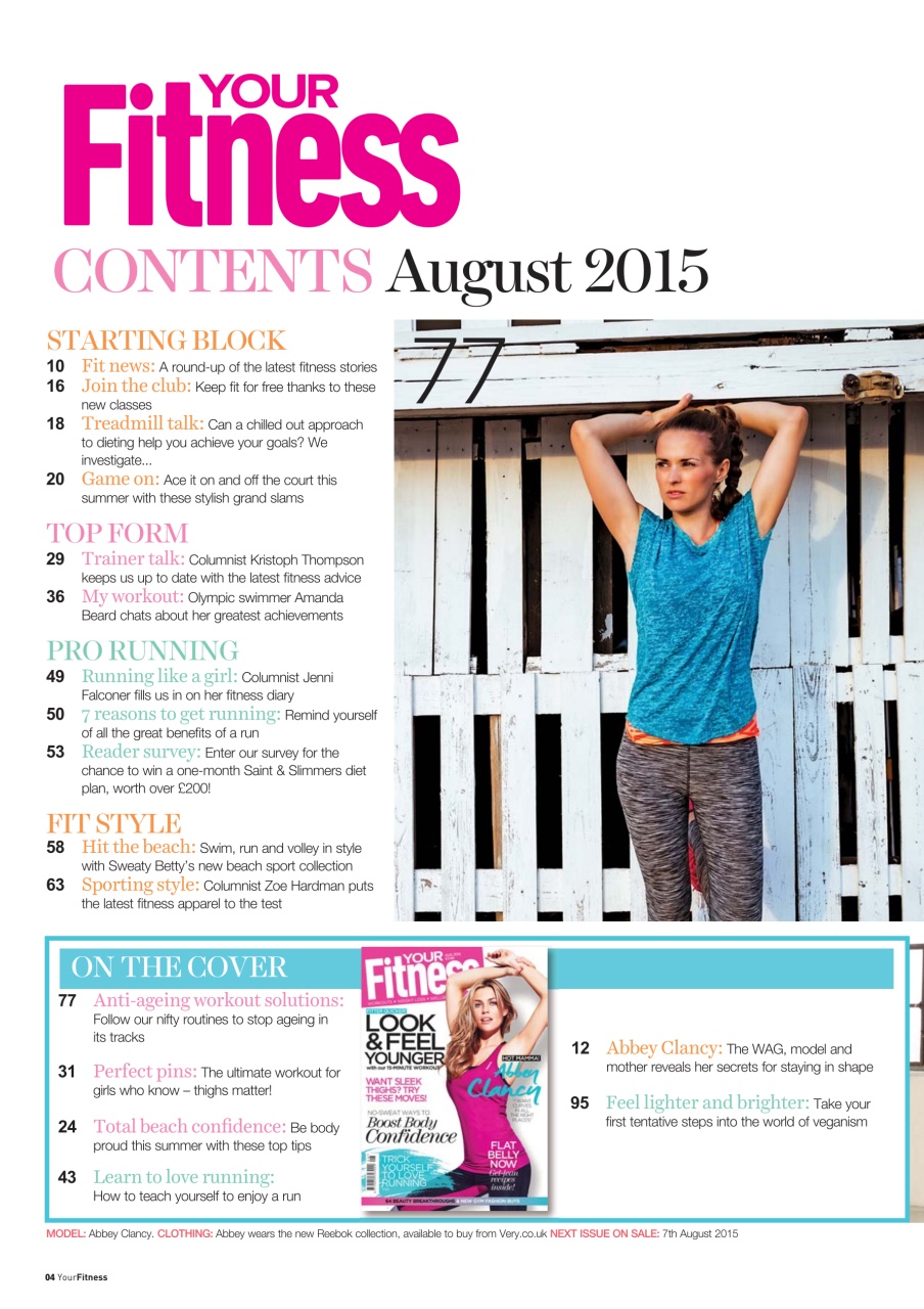 Health & Wellbeing Preview Pages