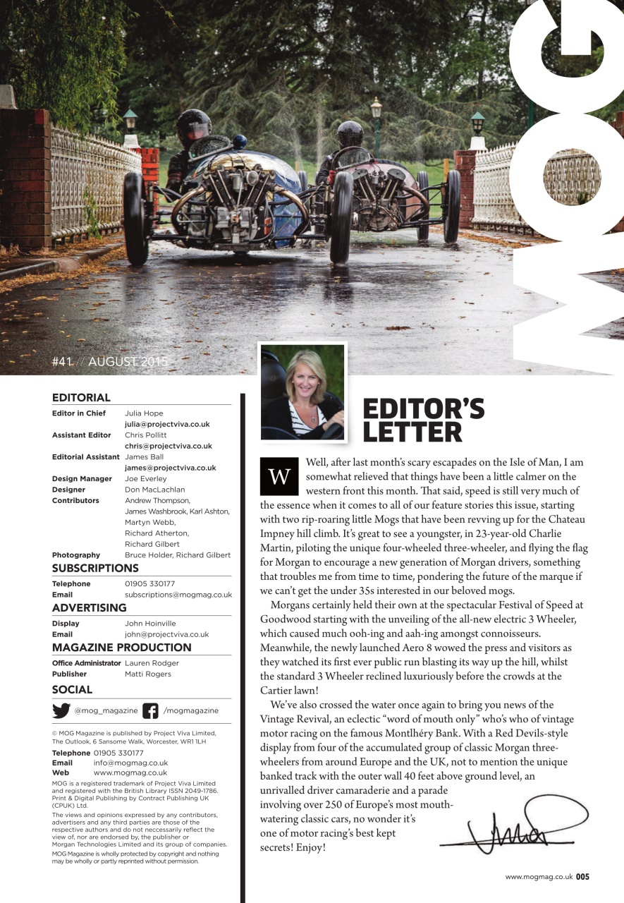 MOG Magazine Preview Pages