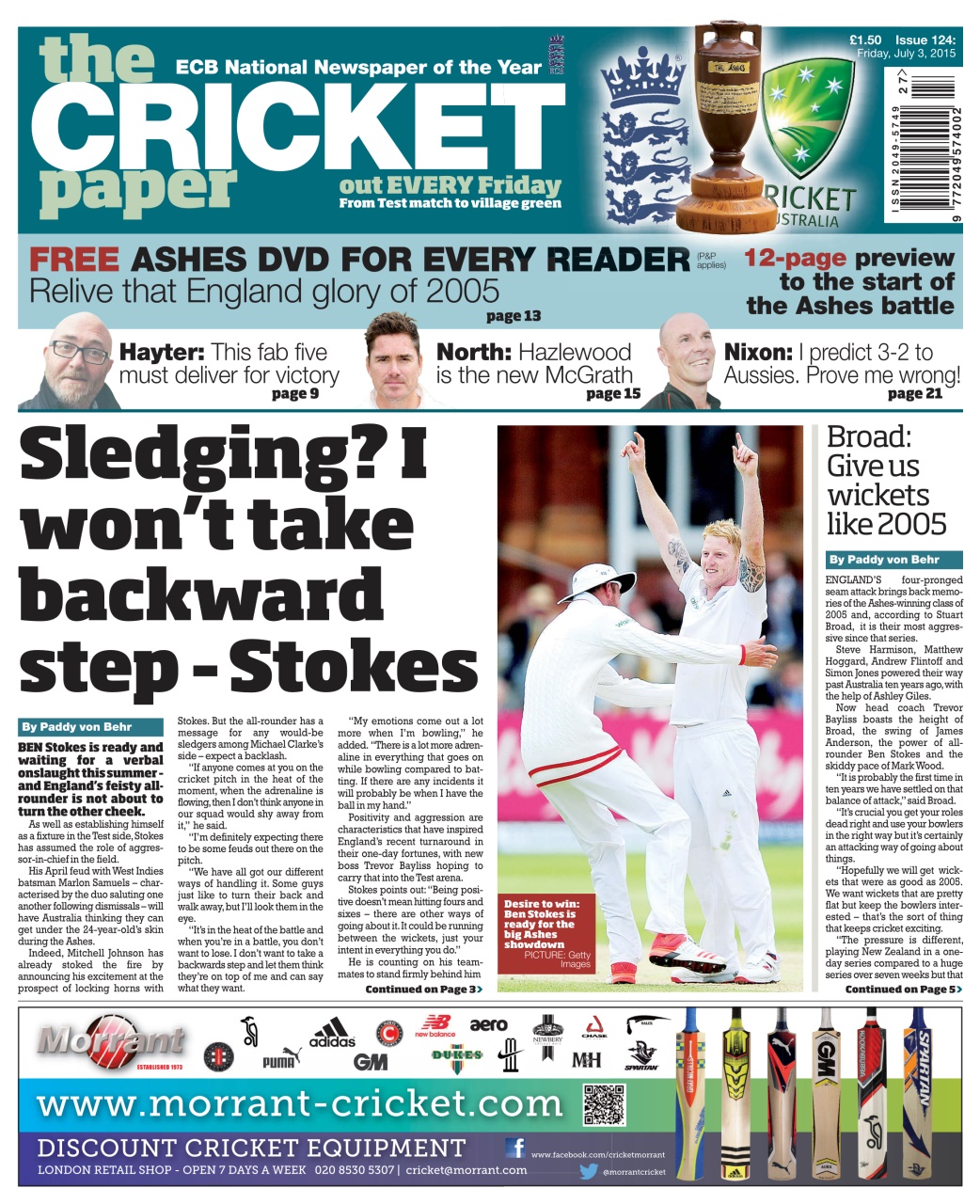 The Cricket Paper Preview Pages