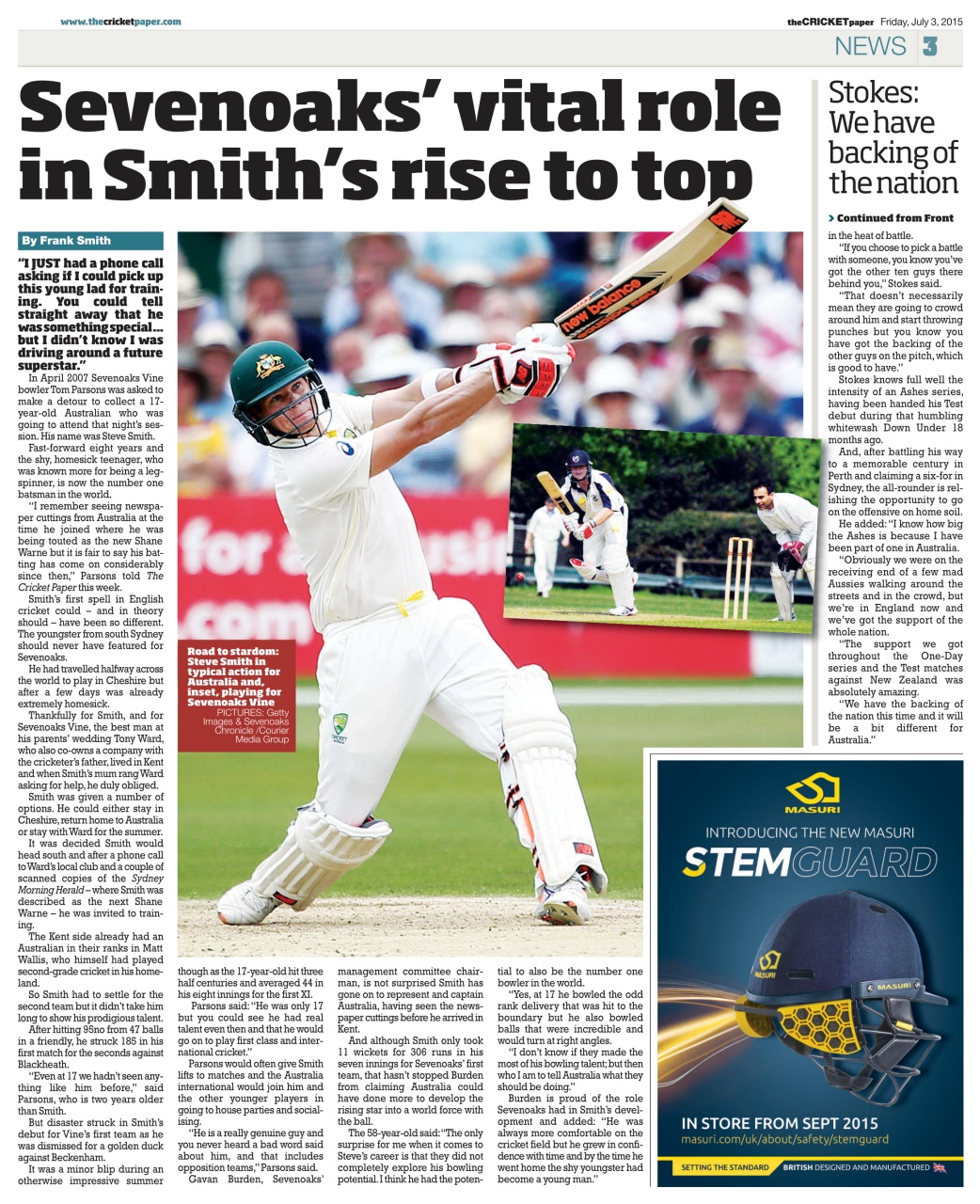 The Cricket Paper Preview Pages