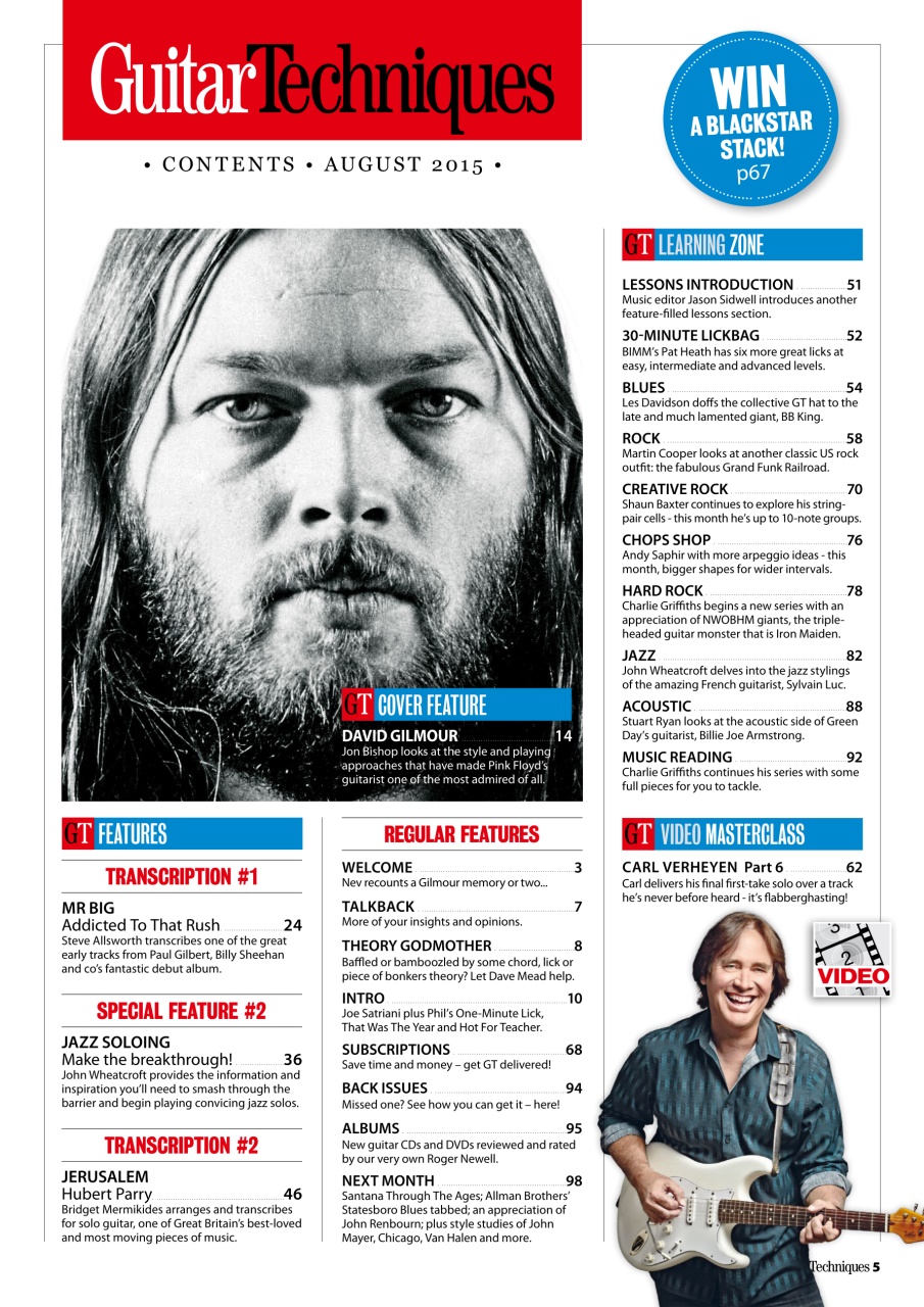 Guitar Techniques Preview Pages