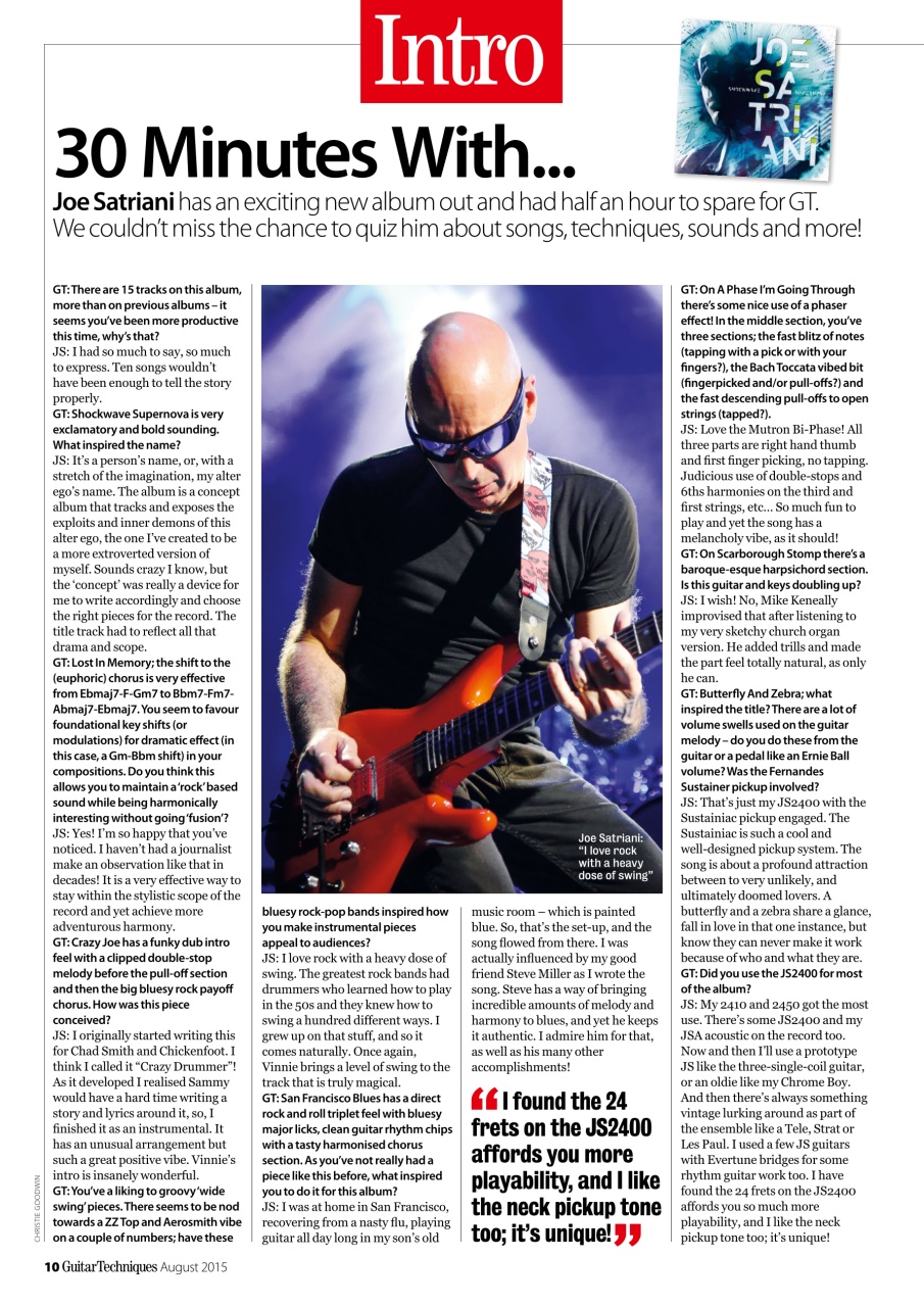 Guitar Techniques Preview Pages