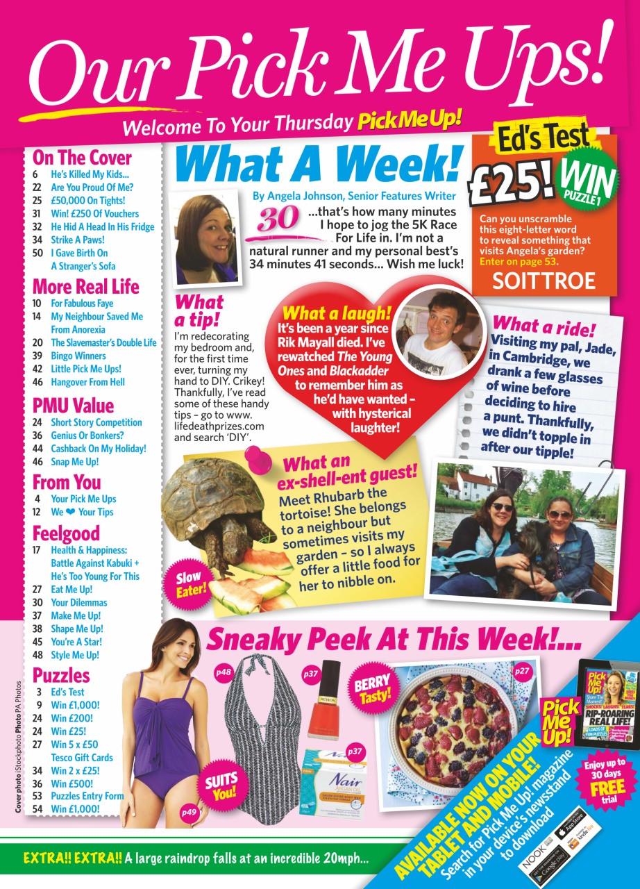 Pick Me Up Preview Pages