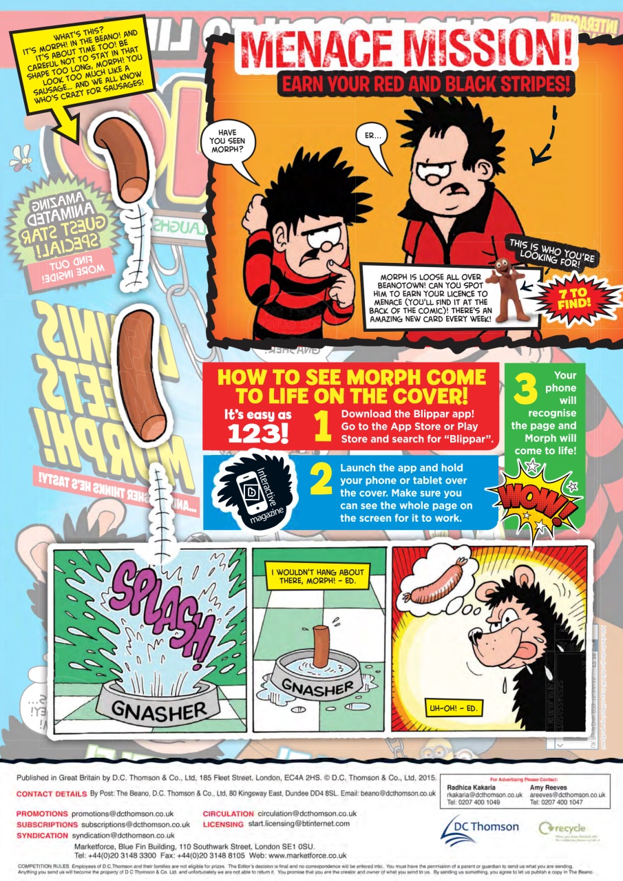 Beano Preview Pages