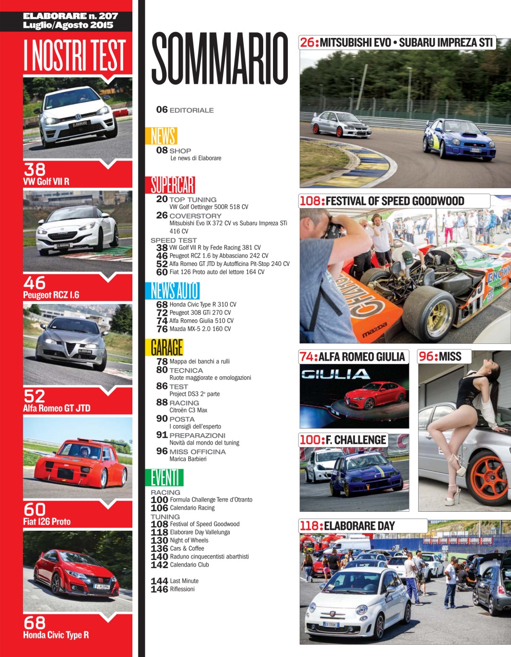 Elaborare GT Tuning Preview Pages