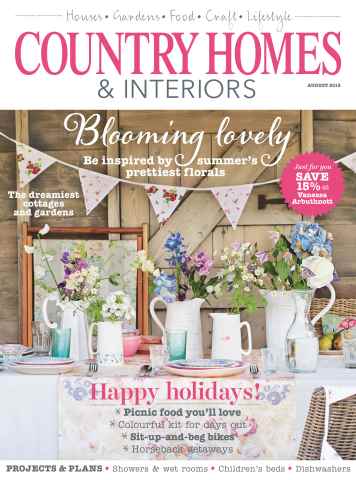 Country Homes & Interiors issue August 2015