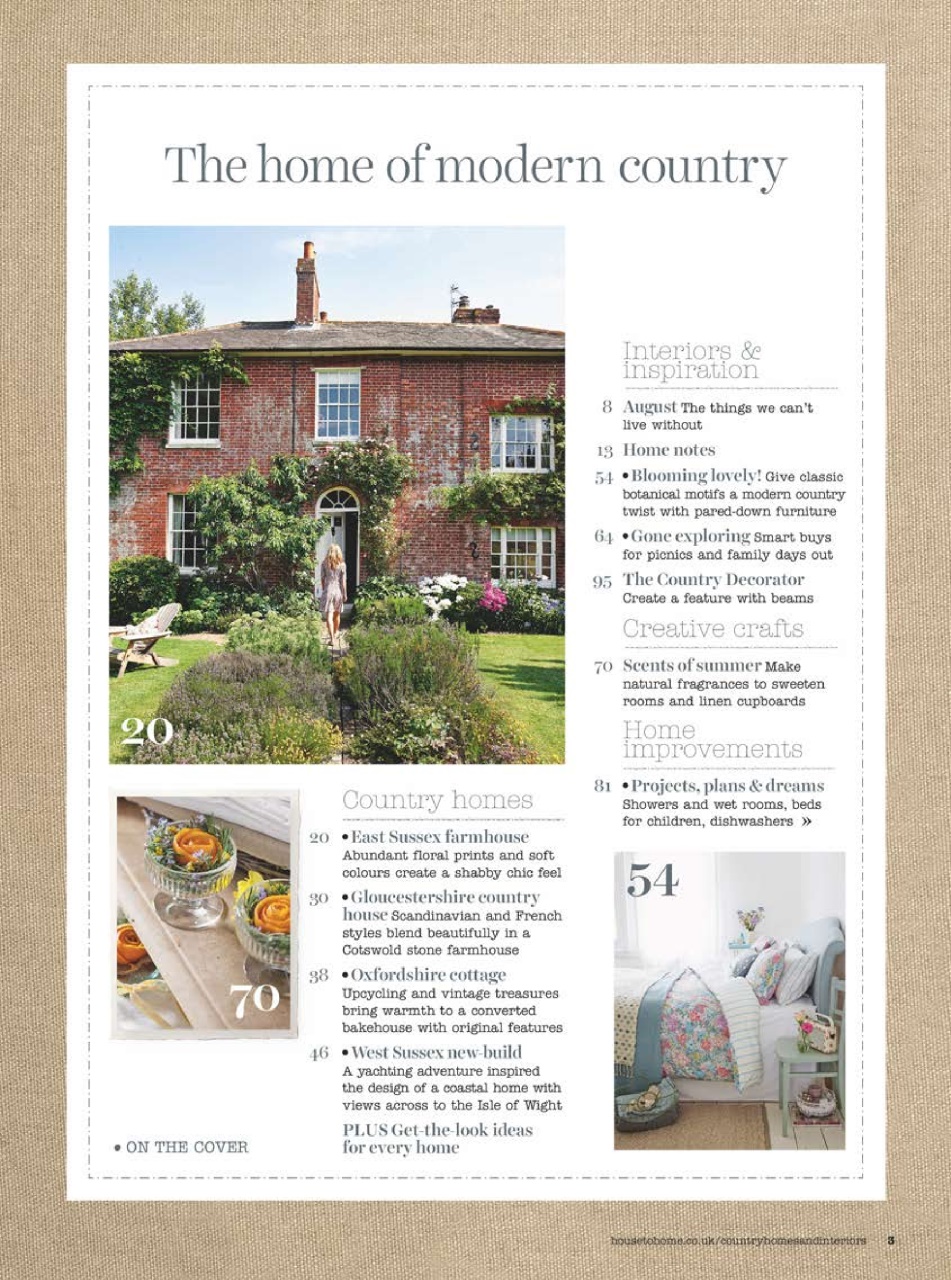 Country Homes & Interiors Preview Pages