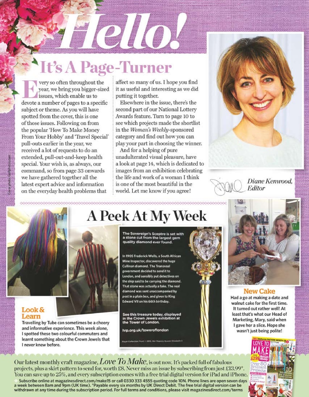 Woman's Weekly Preview Pages