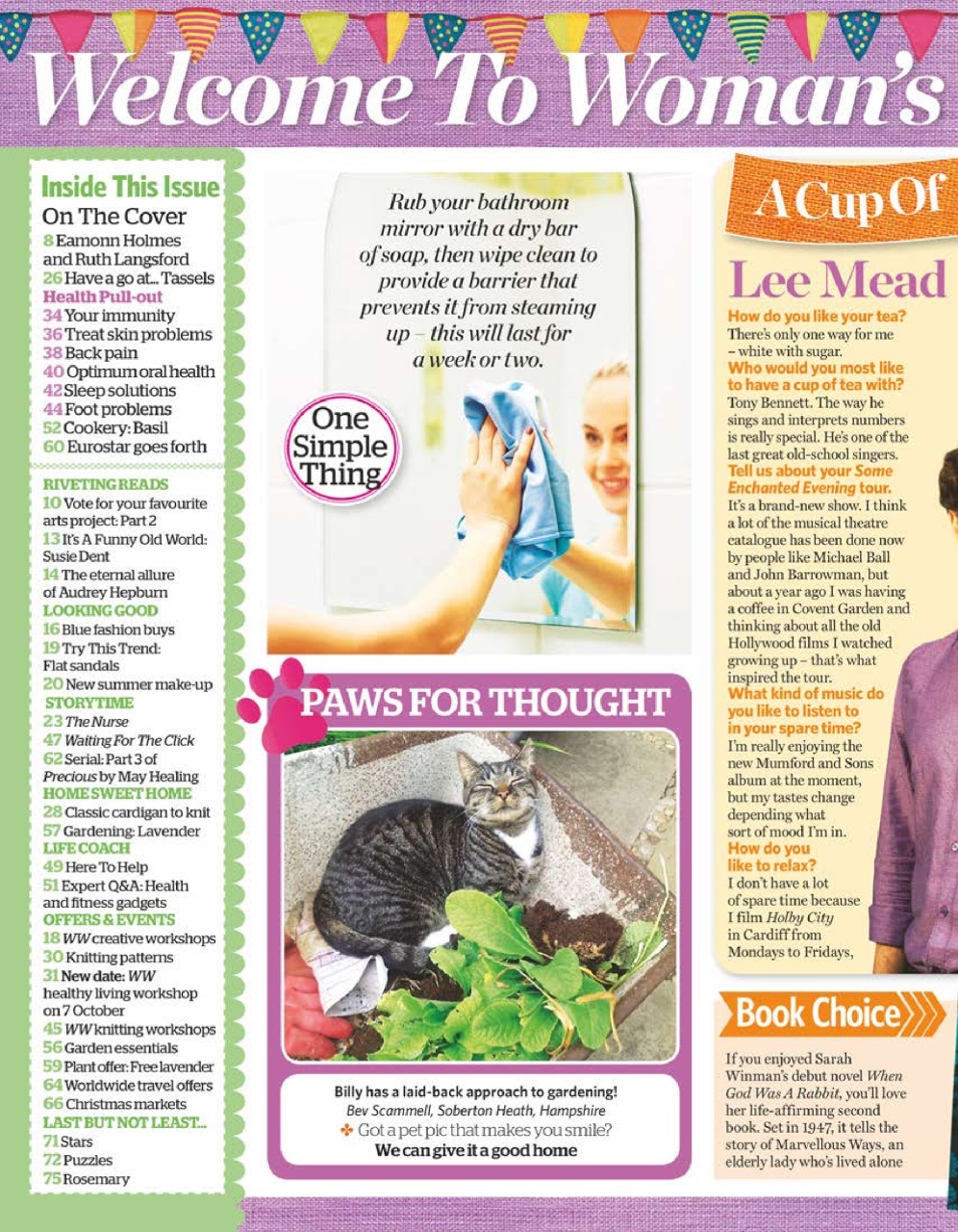 Woman's Weekly Preview Pages