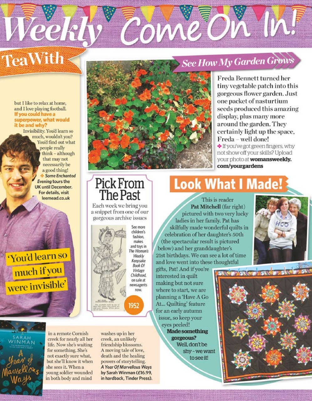 Woman's Weekly Preview Pages