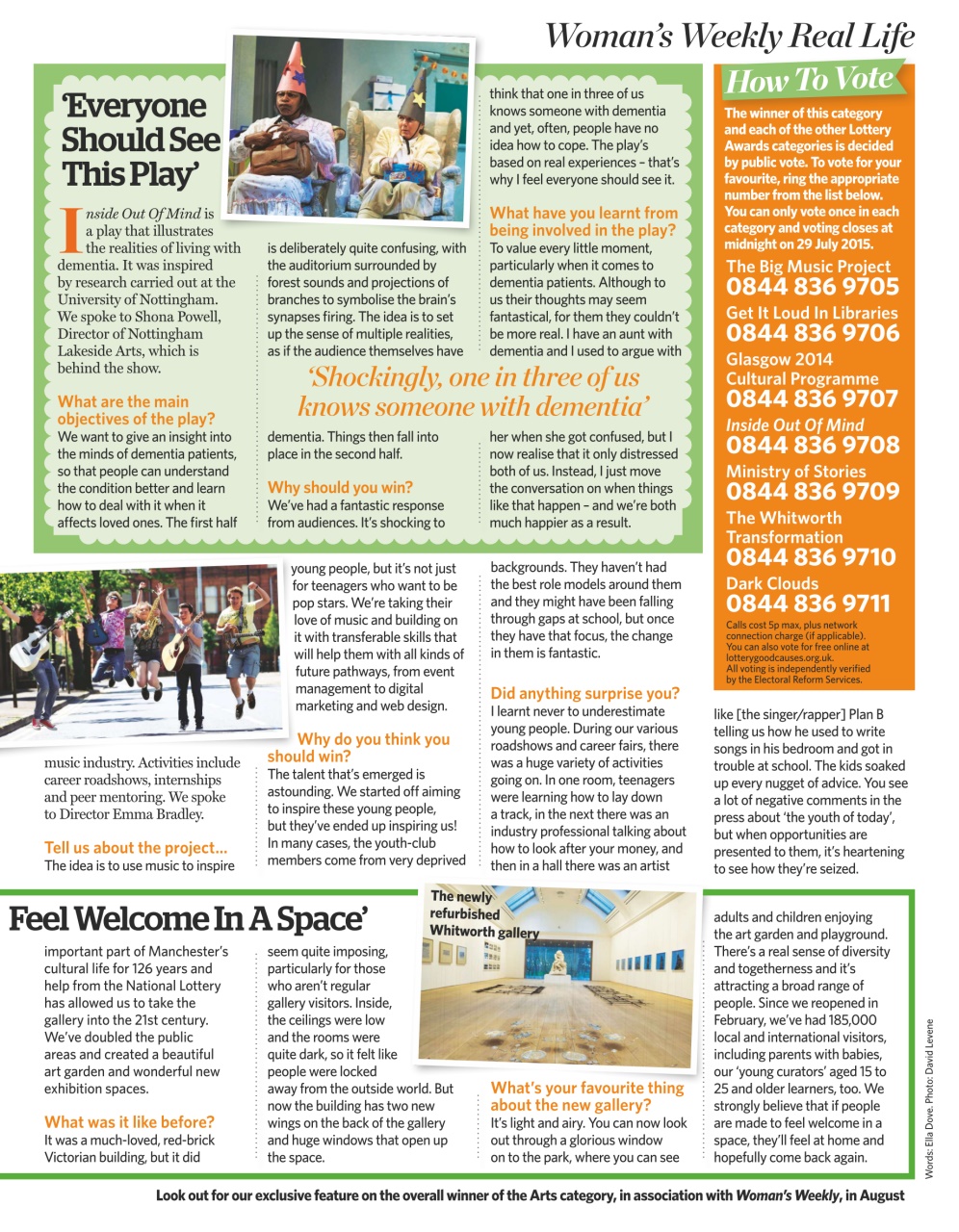 Woman's Weekly Preview Pages